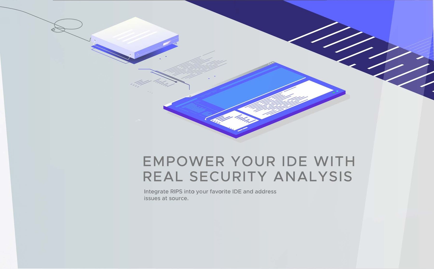 Website illustration: IDE integration