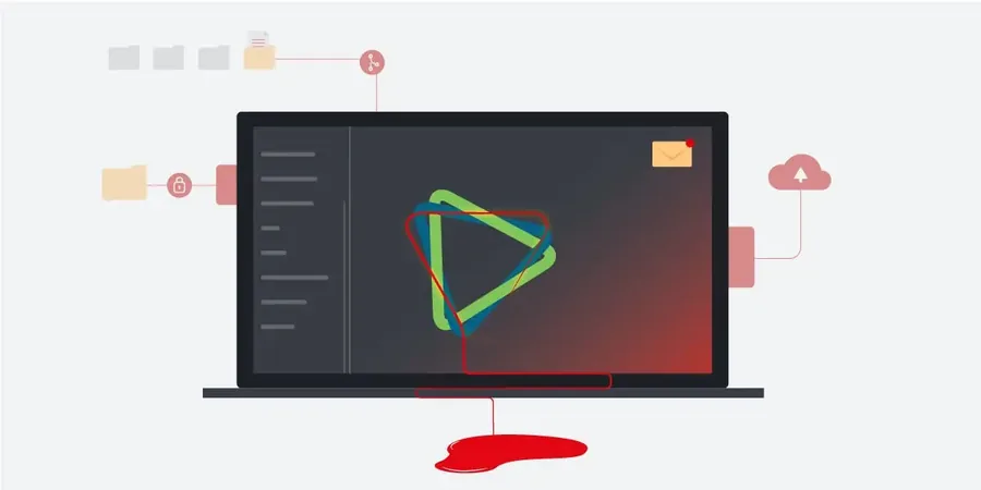 Blog illustration for a security research post
